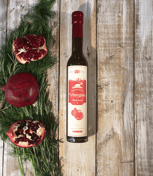 100% Organic Balsamic Vinegar with Pomegranate - Olive Crate
