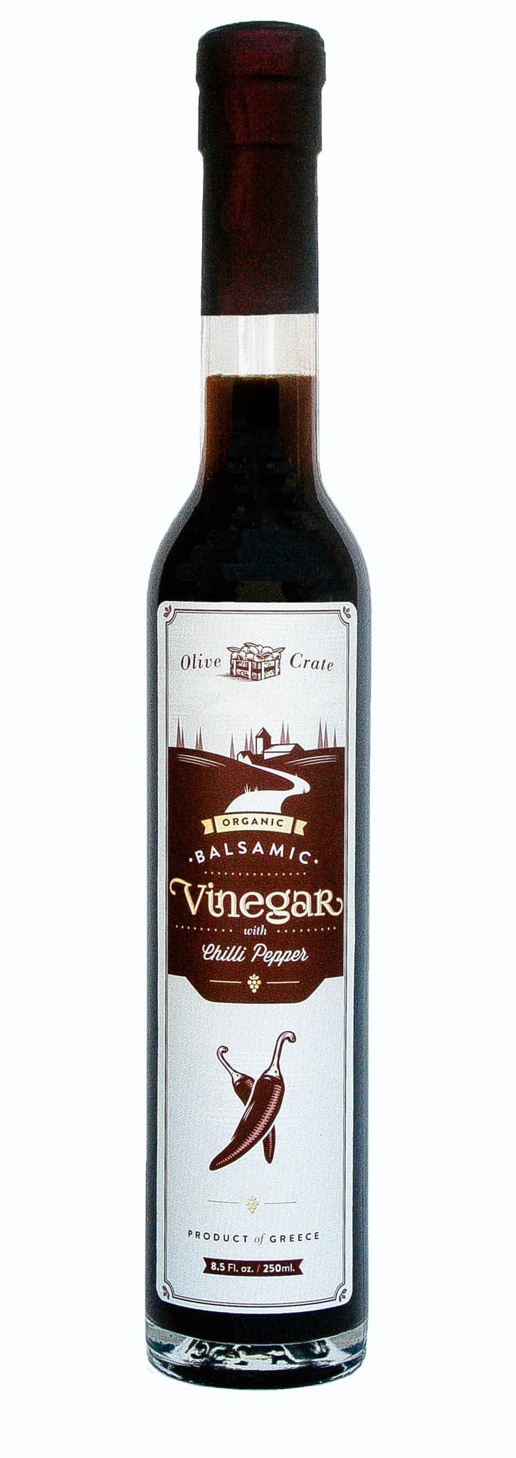 100% Organic Balsamic Vinegar with Chilli Pepper