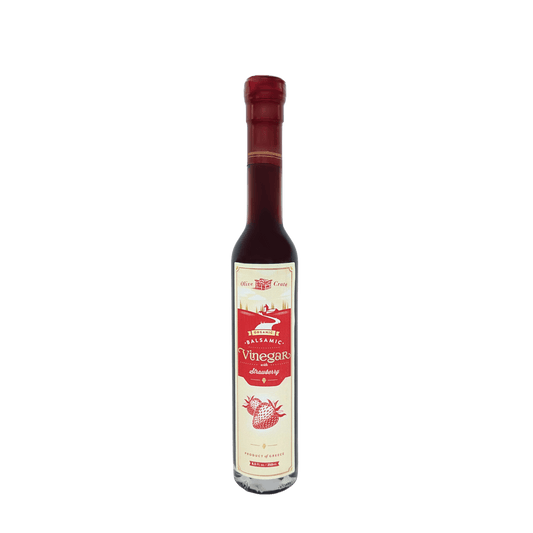 100% Organic Balsamic Vinegar with Strawberry - Olive Crate