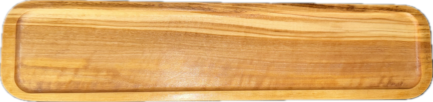 Olive wood spoon rest