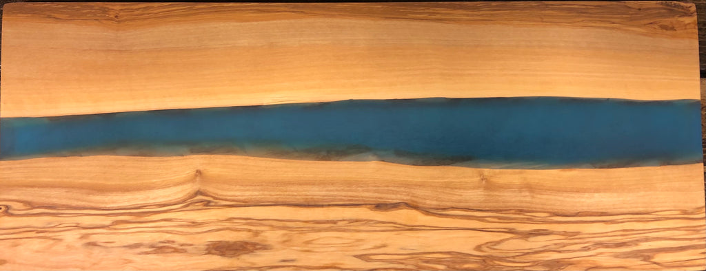 Olive Wood Resin Cutting Board