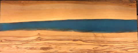Olive wood River  Cutting Board